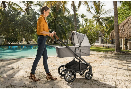 Nuna Mixx Next Reglabil 2 în 1 Cărucior pentru copii Potrivit pentru Nou-născut Caviar 13.6kg