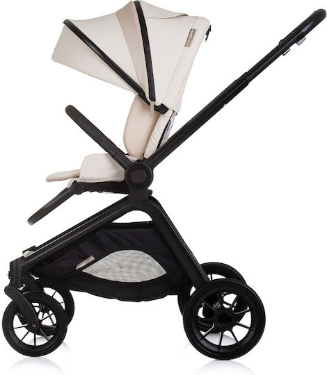 Chipolino Magnum Verstellbar 3 in 1 Baby Kinderwagen Geeignet für Neugeborene Biscotta