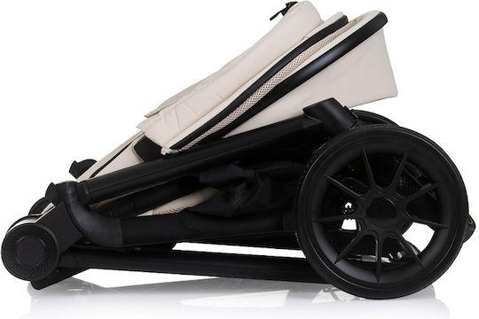 Chipolino Magnum Verstellbar 3 in 1 Baby Kinderwagen Geeignet für Neugeborene Biscotta