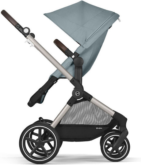 Cybex Lux Ρυθμιζόμενο Καρότσι 2 σε 1 Kατάλληλο για Nεογέννητο Sky Blue