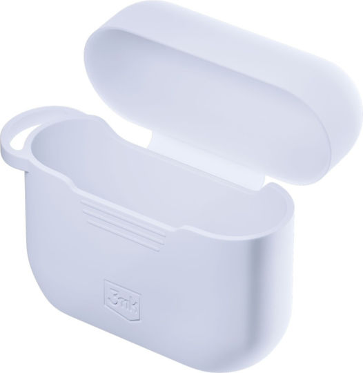 3MK Калъф с кука в Бял цвят за Apple AirPods Pro 3