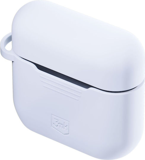 3MK Калъф с кука в Бял цвят за Apple AirPods Pro 3