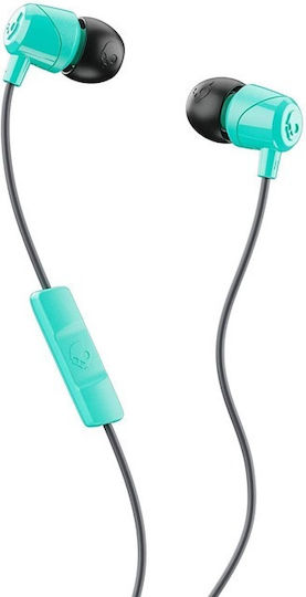 Skullcandy Jib Mic In-ear Handsfree Headphones with Connector 3.5mm Turquoise