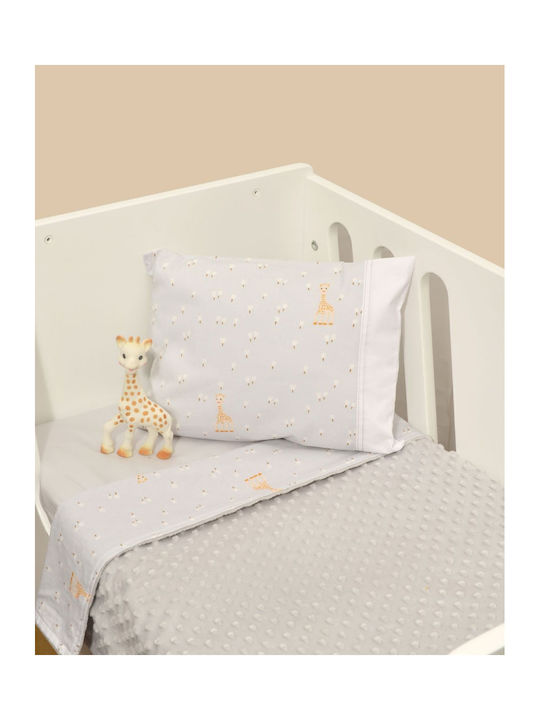 Baby Oliver Blanket Cot Beige 100x140cm