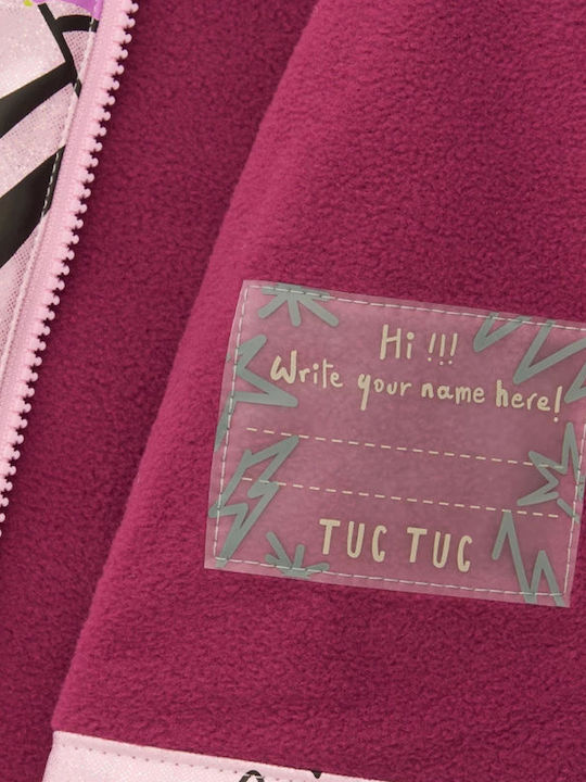 Kids' Coat with Lining & Hood Pink