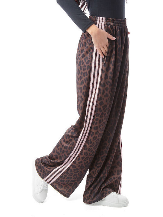 Pantaloni Largi Animal Print Dungi