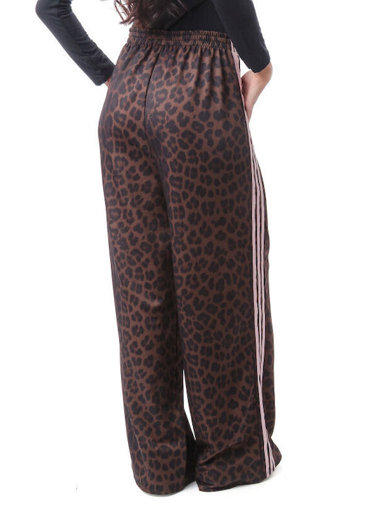 Pantaloni Largi Animal Print Dungi