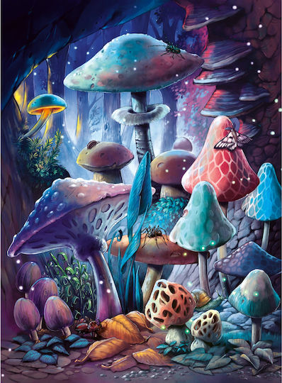 Moonlight Mushrooms Puzzle 2D 500pcs