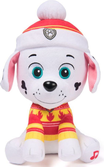 Paw Patrol Jucărie de pluș de Crăciun 20 cm.