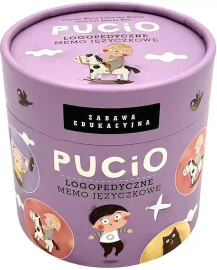 Board Game Pucio - Speech Therapy 3+ Years Old (PL) Nasza Ksiegarnia