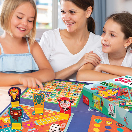 Επιτραπέζιο Παιχνίδι Edukit 4 In 1 Shimmer And Shine 3+ Ετών Clementoni