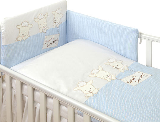 Amy Set Für Krippe Blue 3Stück