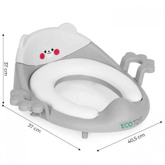 Ecotoys Παιδικό Κάθισμα Τουαλέτας Γκρι
