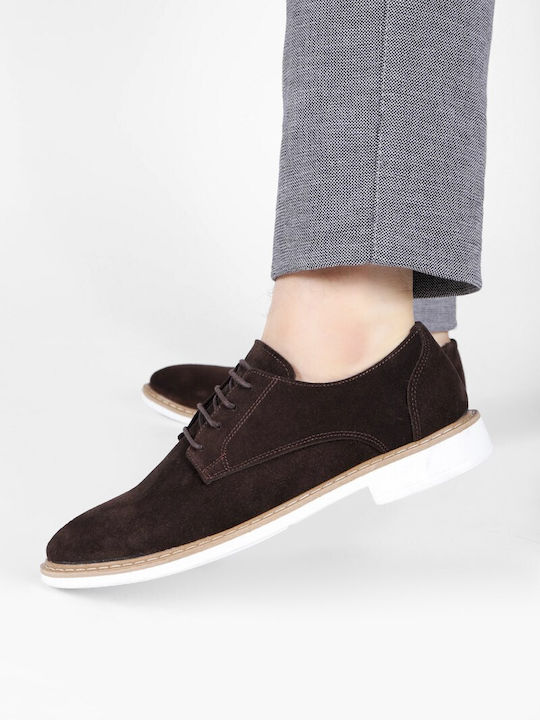 Wildleder Herren Freizeitschuhe Braun
