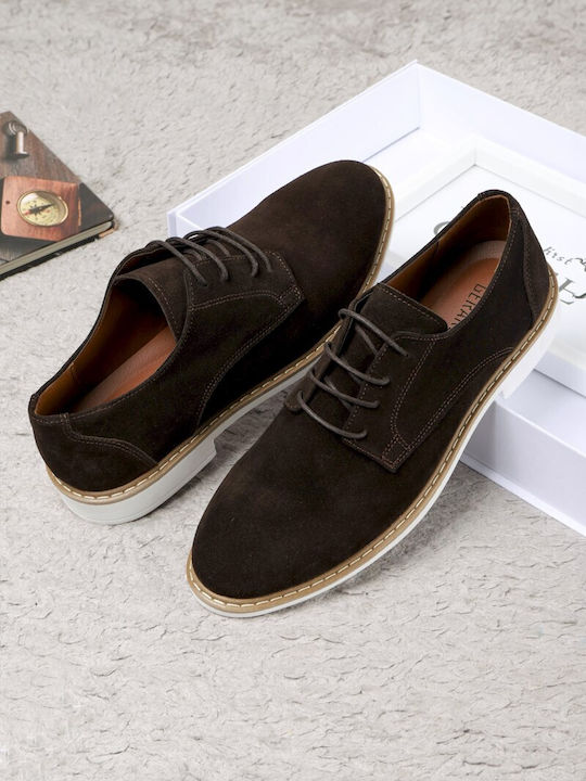 Wildleder Herren Freizeitschuhe Braun