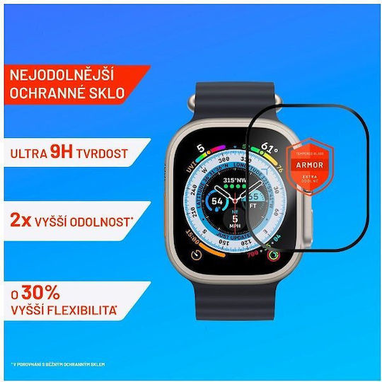 Fixed Gehärtetes Glas für das Apple Watch Ultra 49mmGalaxy Watch Ultra 1Stück ALZ10195.8591680154388