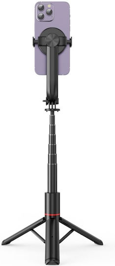 Xiaomi Zoom Floor Selfie Stick Cell Phone Tripod Bluetooth Gray