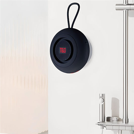 T&G Bluetooth Speaker 3W with Radio and Battery Life up to 2 hours Black TG-442