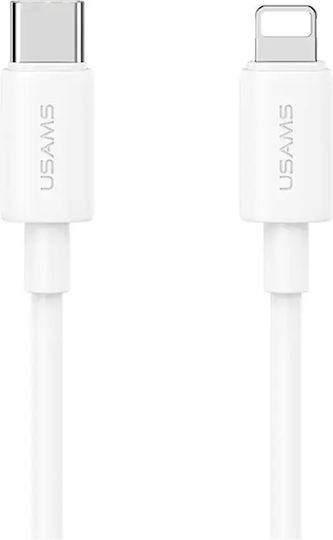 Usams Us-sj712 USB-C to Lightning Cable 30W White 1m (SJ712USB02)