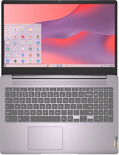 Lenovo IdeaPad 3 Chrome 15IJL6 15.6" FHD (Celeron Dual Core-N4500/4GB/64GB SSD/Chrome OS) Arctic Grey (US Keyboard)