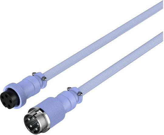 HyperX Spirale USB 2.0 Kabel USB Typ-C männlich - USB-A Lila 1m