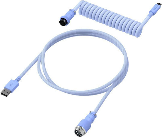 HyperX Spirale USB 2.0 Kabel USB Typ-C männlich - USB-A Lila 1m