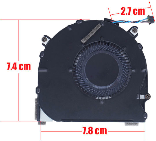 Laptop CPU Cooling Fan for HP ProBook 640 G4 645 G4 L09535-001 Eg75050s1-c050-s9a 6033b0068201 6033b0058801 4pin Code 81386