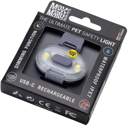 Max Molly Φωτάκι Προστασίας Σκύλου Matrix Ultra Led-safety Light-stone