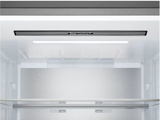 LG Ψυγειοκαταψύκτης 465lt Total NoFrost Υ203xΠ69.7xΒ70.4εκ. Ασημί GBBW726CMB