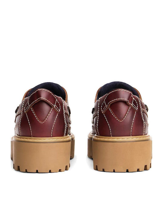 Δερμάτινα Ανδρικά Boat Shoes σε Καφέ Χρώμα