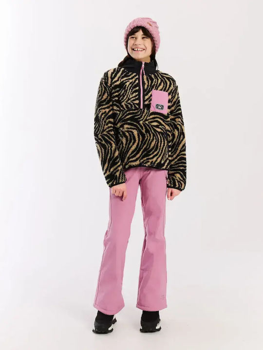 Kids' Shirt Long Sleeve Bamboo Beige