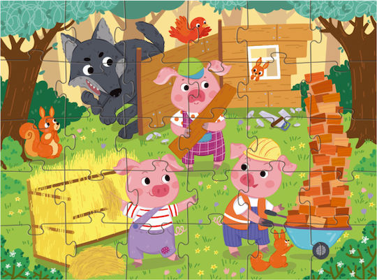 Dodo Puzzles Fairytale Series Three Little Pigs 30pcs