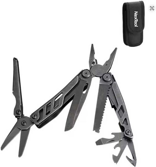 NexTool Mini Flagship Πολυεργαλείο Μαύρο