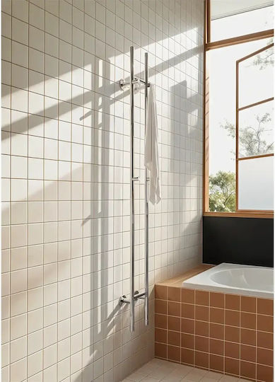 Create Șină electrică pentru prosoape 120W 150x13cm Gri