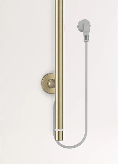 Create Elektrischer Handtuchhalter 120W 150x12.5cm Gold