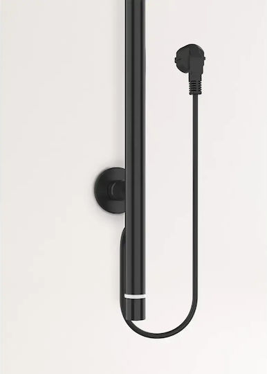 Create Șină electrică pentru prosoape 120W 150x12.5cm Negru