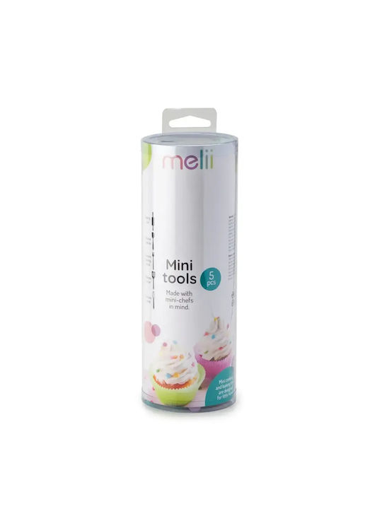 Melii Set Konditoreiwerkzeuge aus Silikon 5Stück