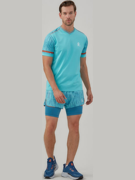 Αθλητικό T-shirt Μπλε