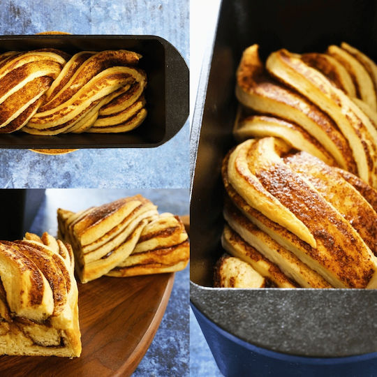 Formă de Patiserie de Pâine din Fontă 28x14x11buc 1buc