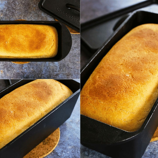 Formă de Patiserie de Pâine din Fontă 28x14x11buc 1buc