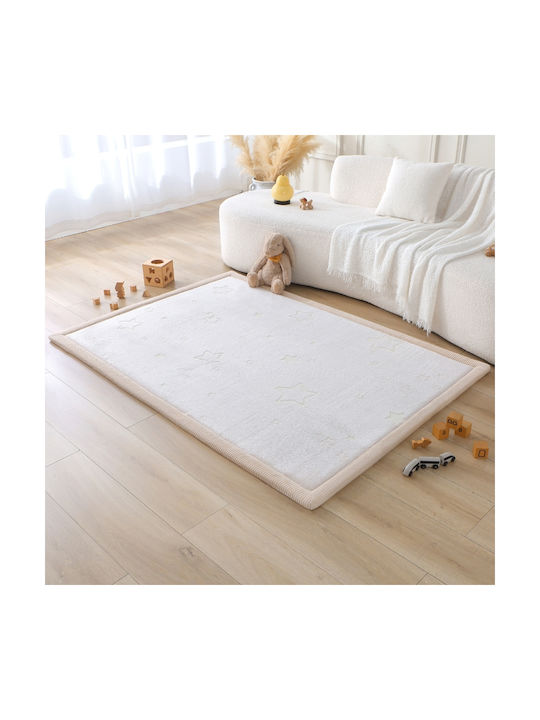 Hakuna Matte Handmade Kids Synthetic Rug Stars 170x120cm 25mm