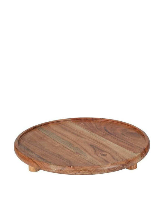 Excellent Houseware Ξύλινος Δίσκος Σερβιρίσματος