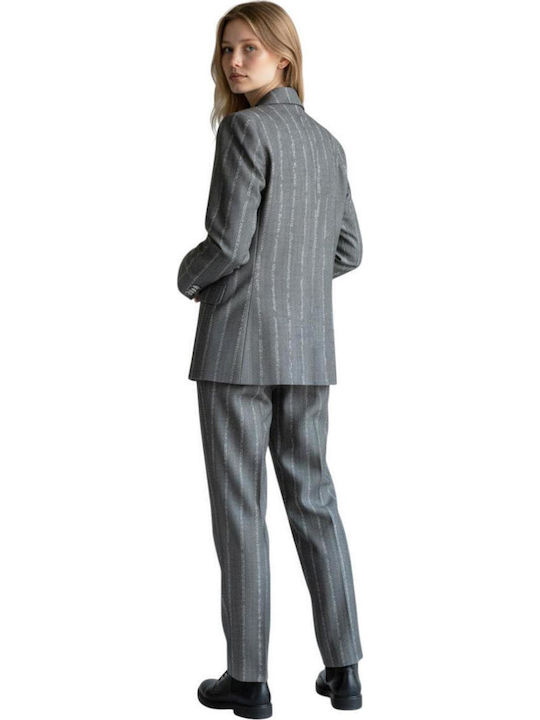 Vagias Damen Blazer Grey