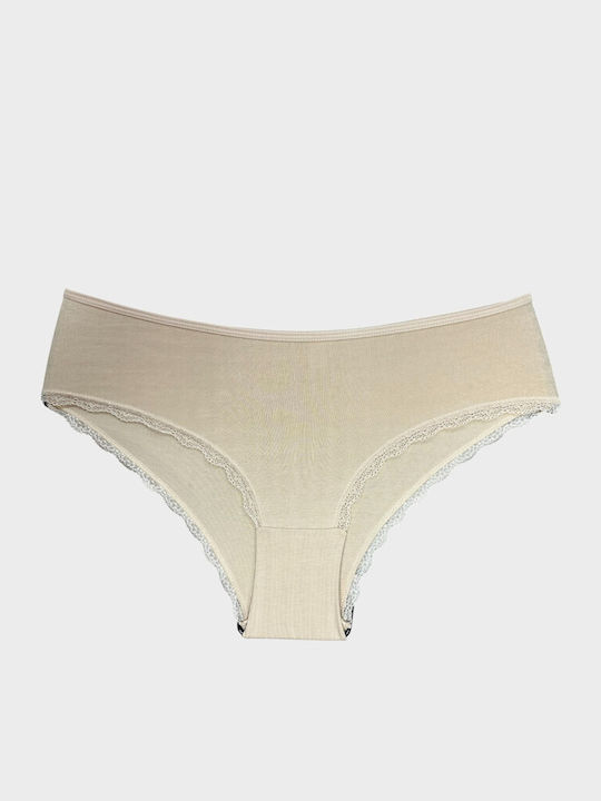 High Waist Women's Slip MultiPack with Lace Colorful