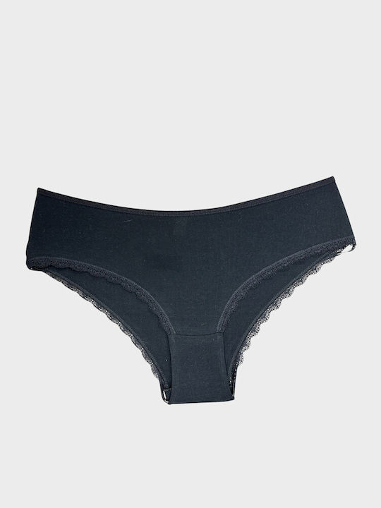 High Waist Women's Slip MultiPack with Lace Colorful
