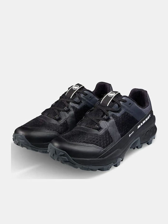 Mammut Men's Hiking Shoes Waterproof with Gore-Tex Membrane Black