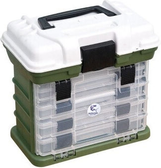 Cutie Pescuit Baracuda A013 235x150x255 Mm Albastru Alb