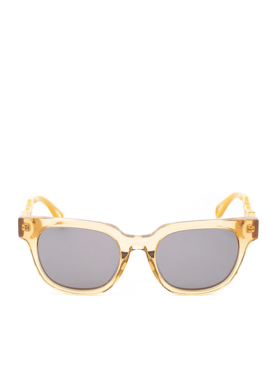 Zadig & Voltaire Women's Sunglasses with Brown Plastic Frame and Brown Lens