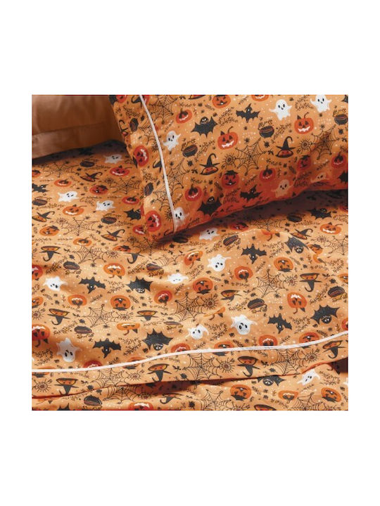 Das Home Σετ Μονά Orange 170x260cm