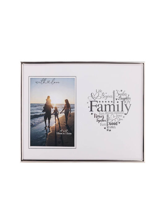 Family Love Wall-mounted Glass Photo Frame